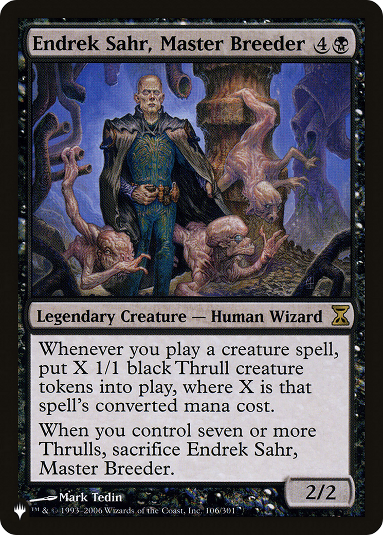 Image of Endrek Sahr, Master Breeder (LIST-106/301) - The List