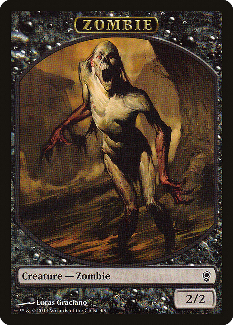 Image of Zombie Token (CNS-003) - Conspiracy Tokens