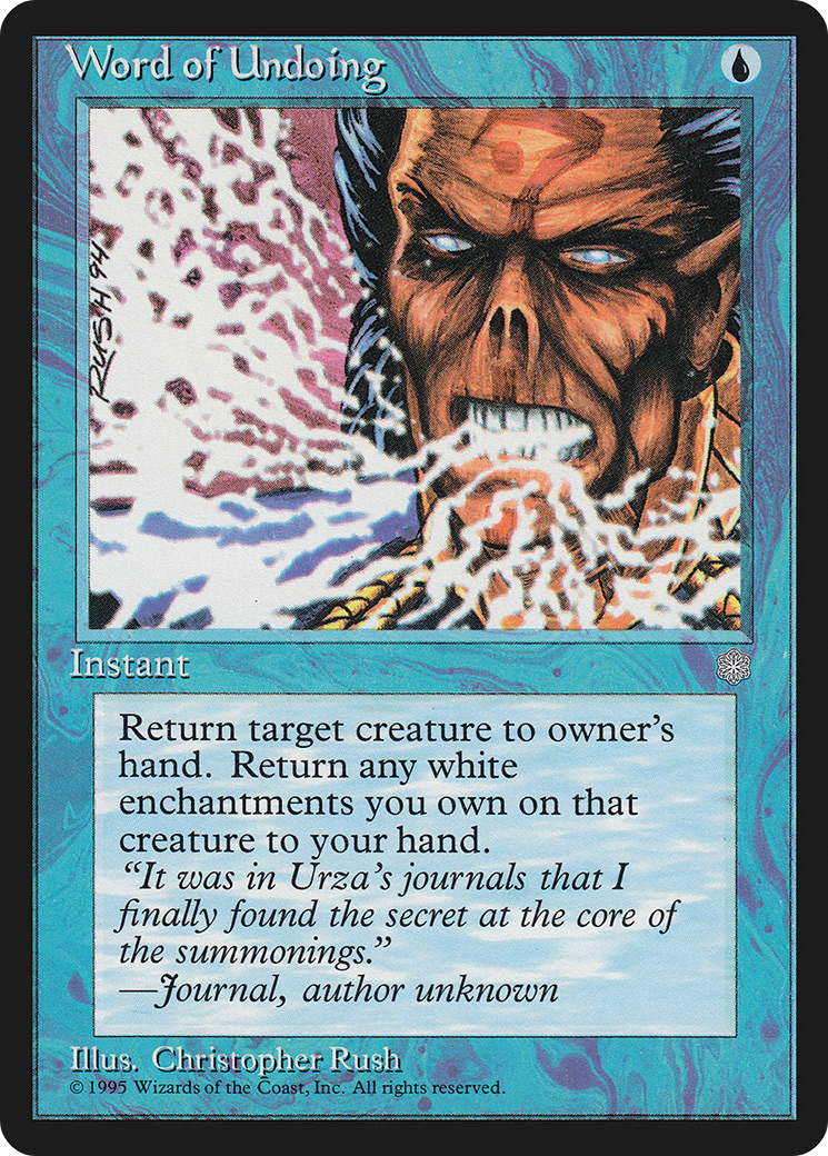 Image of Word of Undoing (ICE-) - Ice Age