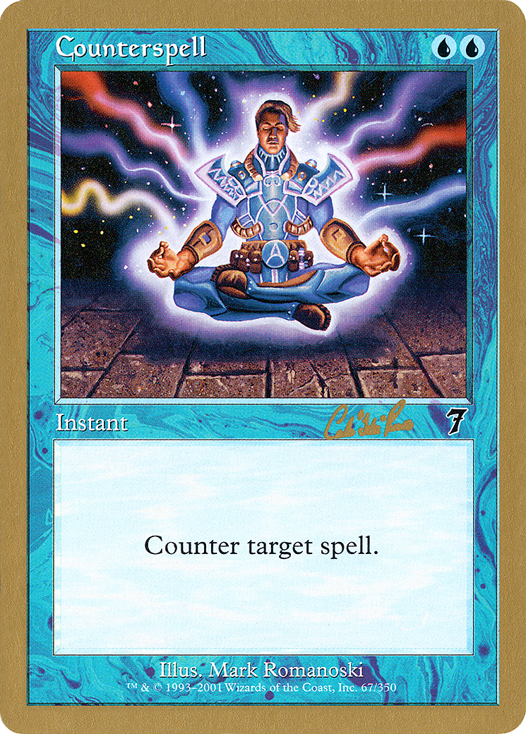 Image of Counterspell - 2002 Carlos Romao (7ED) (WCD-) - World Championship Decks 2002