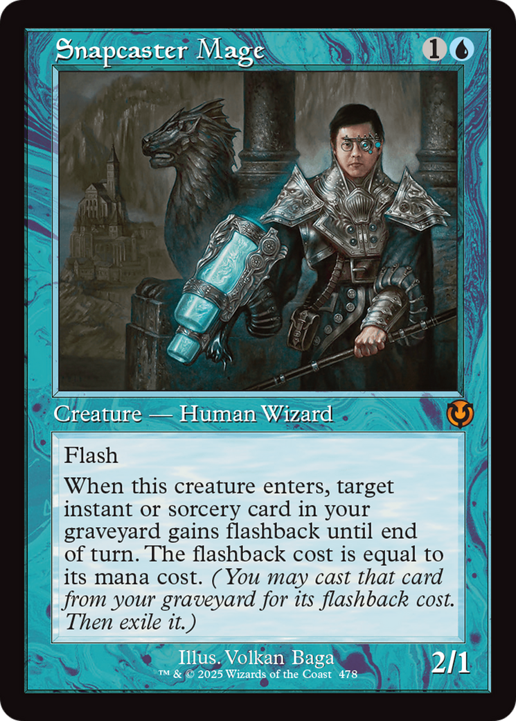 Image of Snapcaster Mage (Retro Frame) (INR-478) - Innistrad Remastered Foil
