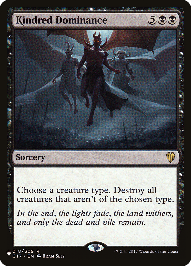 Image of Kindred Dominance (LIST-C17-18) - The List