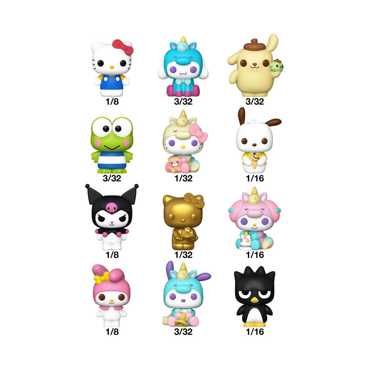 Image of Hello Kitty Funko Bitty Pop! Mini-Figure Singles