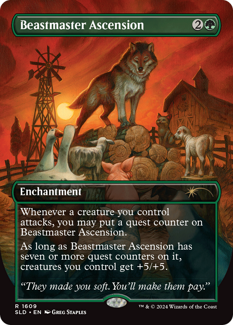 Image of Beastmaster Ascension (SLD-1609) - Secret Lair Drop (Borderless)