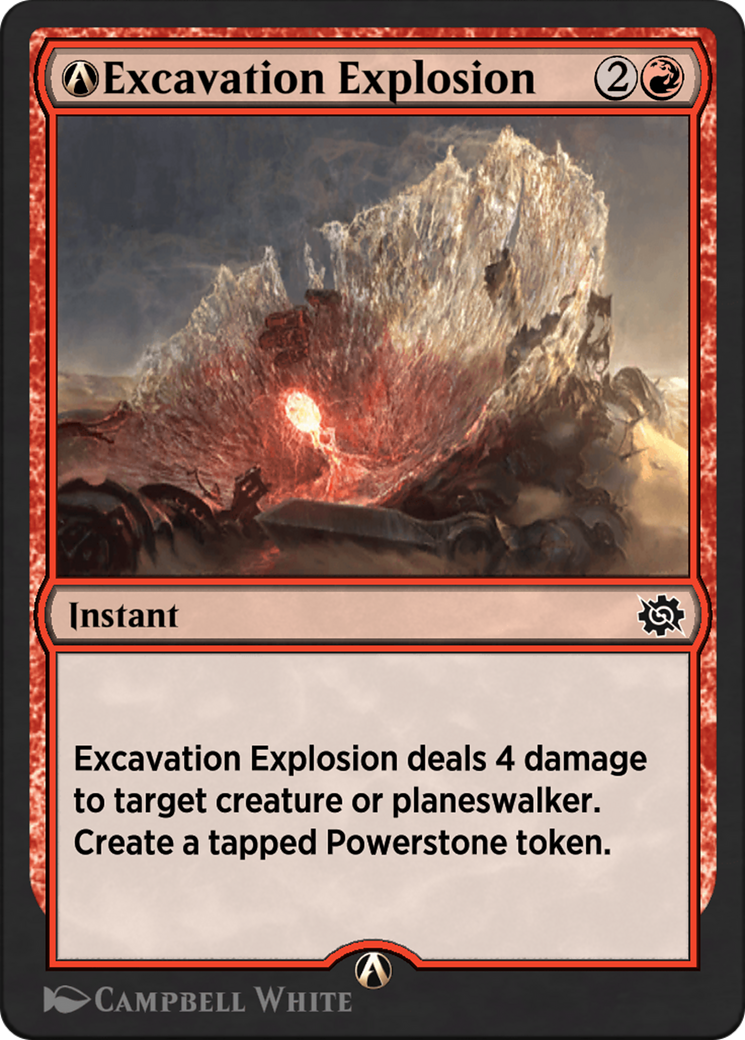 Image of A-Excavation Explosion (BRO-A-132) - The Brothers' War