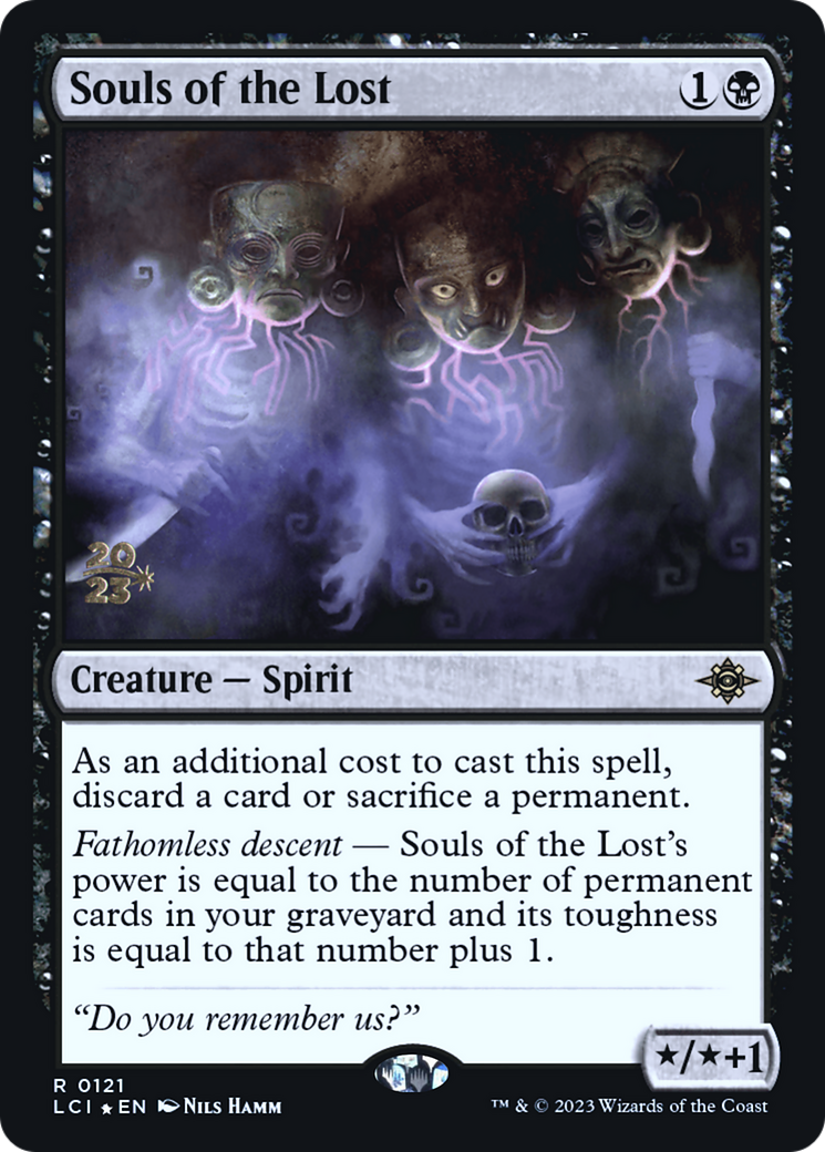 Image of Souls of the Lost (PRE-121) - The Lost Caverns of Ixalan Promos Foil