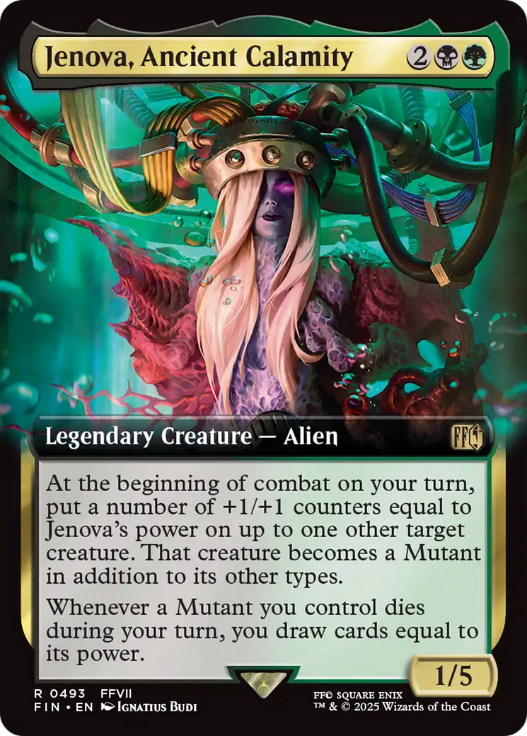 Image of Jenova, Ancient Calamity (Extended Art) (FIN-493) - FINAL FANTASY: (Extended Art)