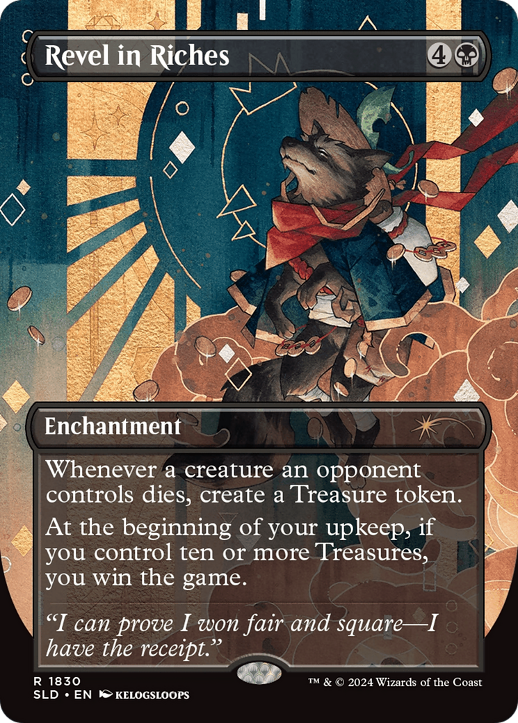 Image of Revel in Riches (SLD-1830) - Secret Lair Drop (Borderless) Foil