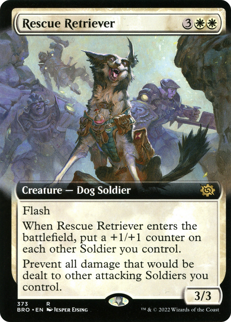 Image of Rescue Retriever (Extended Art) (BRO-373) - The Brothers' War: (Extended Art)