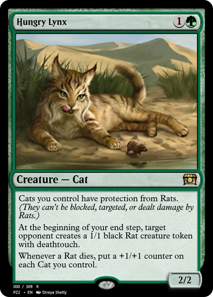 Image of Hungry Lynx (PZ2-65711) - Treasure Chest