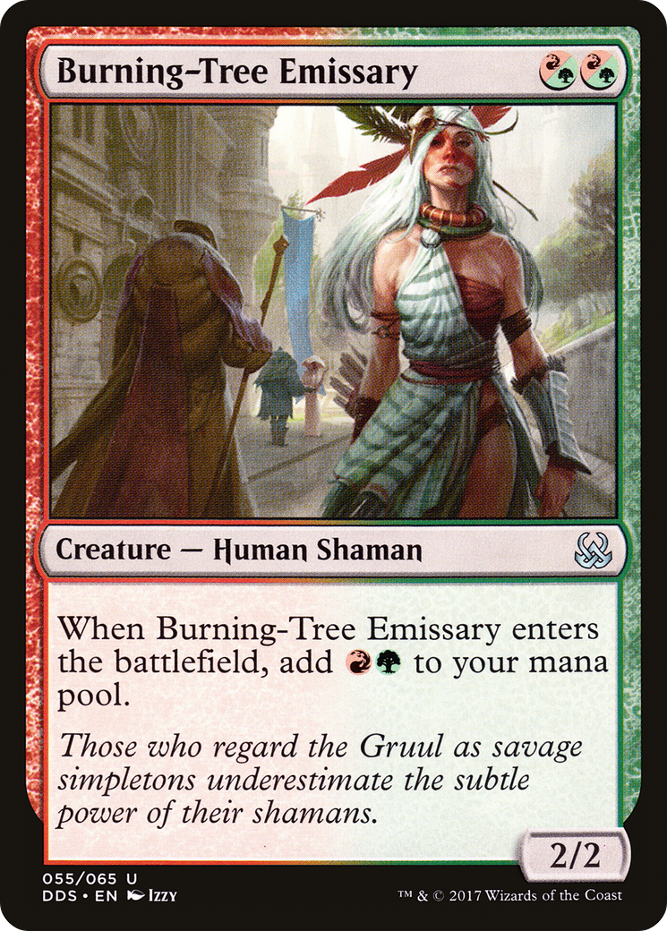 Image of Burning-Tree Emissary (DDS-055) - Duel Decks: Mind vs. Might