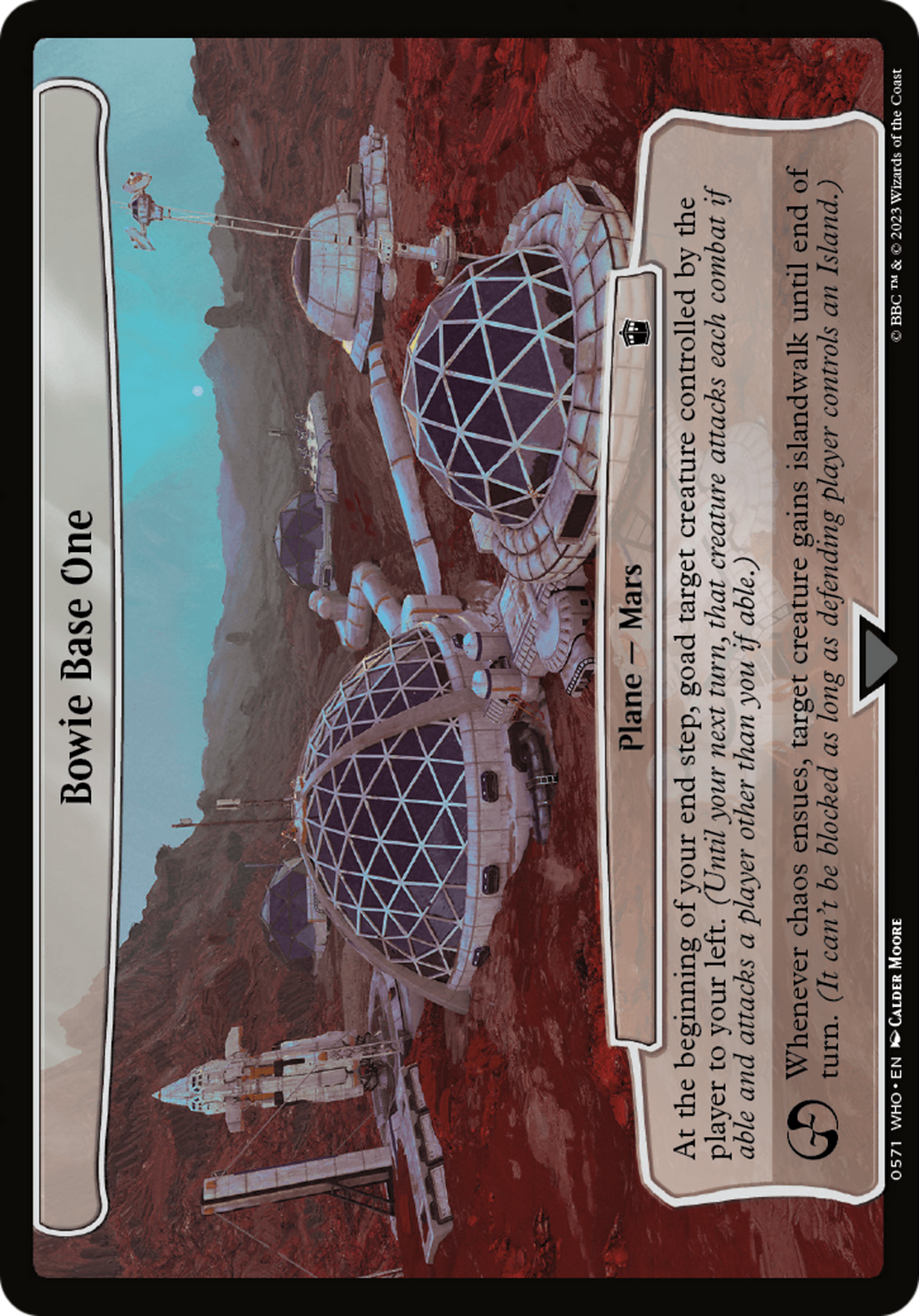 Image of Bowie Base One (WHO-571) - Doctor Who