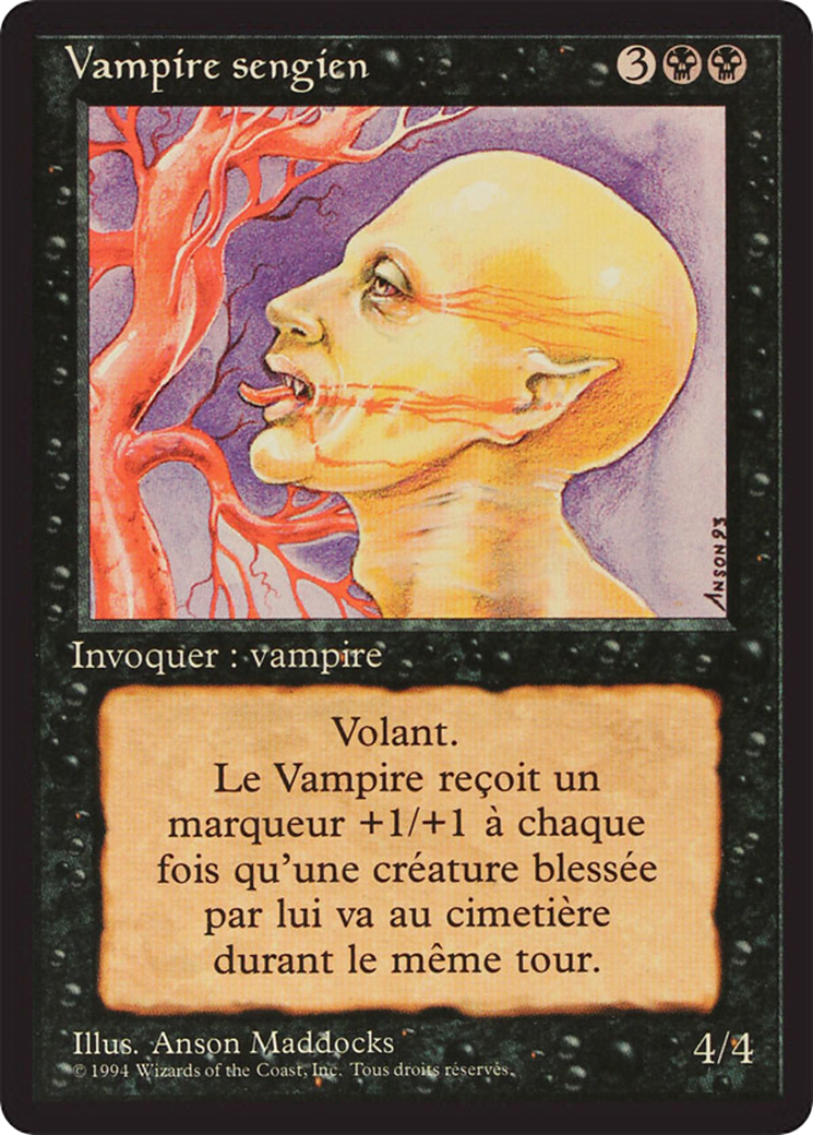 Image of Sengir Vampire (FBB-) - Foreign Black Border