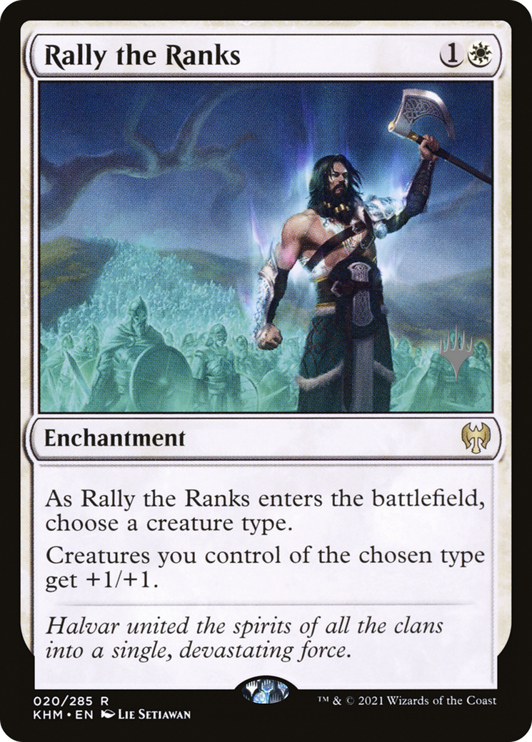 Image of Rally the Ranks (PPKHM-020) - Kaldheim Promos
