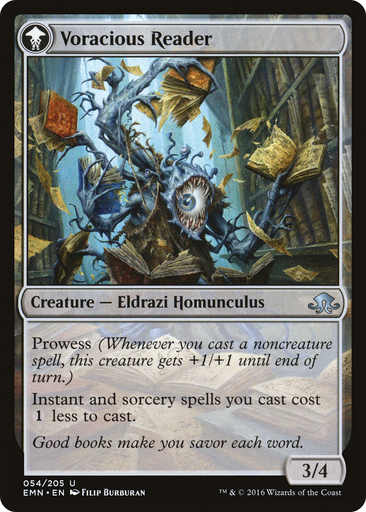 Image of Curious Homunculus (EMN-054) - Eldritch Moon: (mooneldrazidfc)