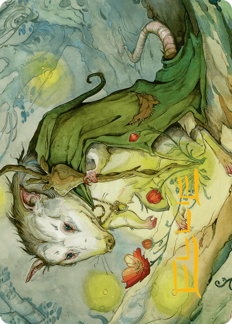 Image of Tender Wildguide // Tender Wildguide (ABLB-034) - Bloomburrow Art Series (Borderless)