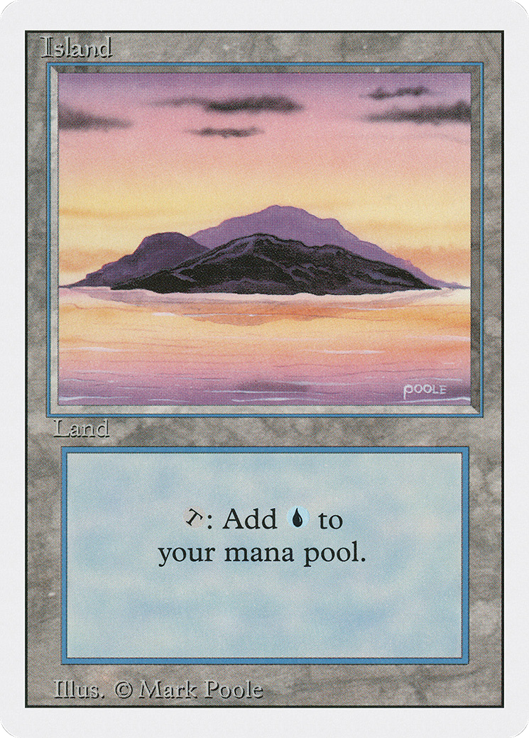 Image of Island (A) (3ED-287) - Revised Edition