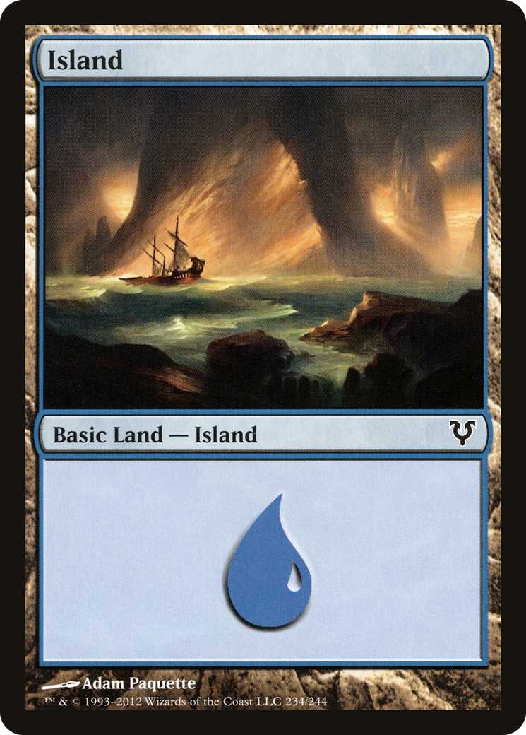 Image of Island (234) (AVR-234) - Avacyn Restored