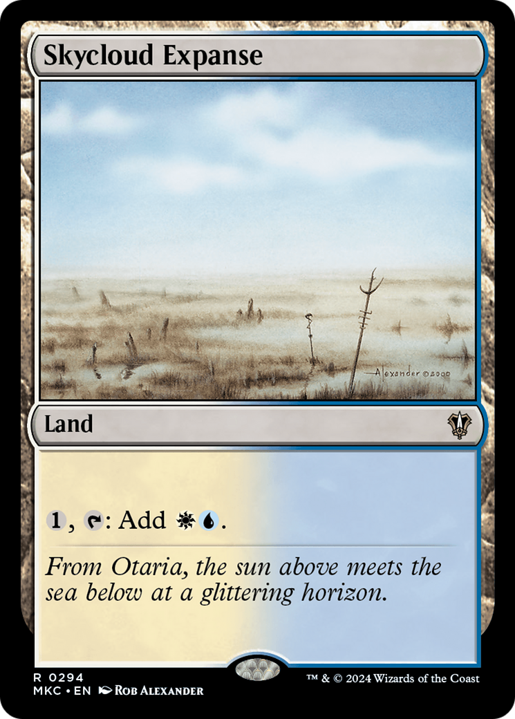 Image of Skycloud Expanse (MKC-294) - Murders at Karlov Manor Commander