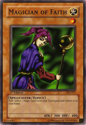 Image of Magician of Faith (SDJ-017) - Starter Deck: Joey Unlimited