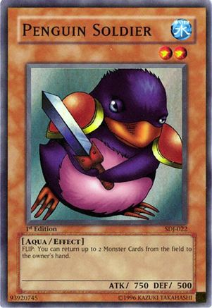 Image of Penguin Soldier (SDJ-022) - Starter Deck: Joey 1st Edition