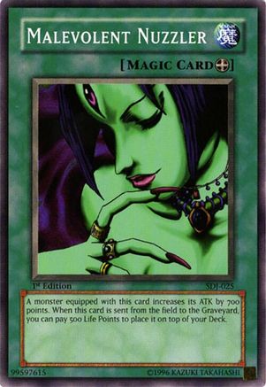 Image of Malevolent Nuzzler (SDJ-025) - Starter Deck: Joey Unlimited