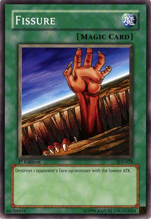 Image of Fissure (SDJ-028) - Starter Deck: Joey Unlimited