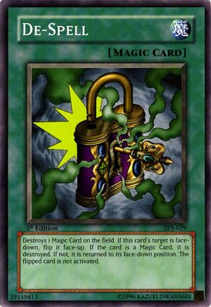 Image of De-Spell (SDJ-029) - Starter Deck: Joey 1st Edition