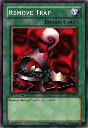 Image of Remove Trap (SDJ-034) - Starter Deck: Joey Unlimited
