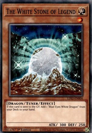 Image of The White Stone of Legend (LDS2-EN004) - Legendary Duelists: Season 2 1st Edition