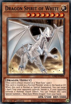 Image of Dragon Spirit of White (LDS2-EN009) - Legendary Duelists: Season 2 1st Edition