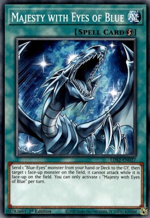 Image of Majesty with Eyes of Blue (LDS2-EN027) - Legendary Duelists: Season 2 1st Edition