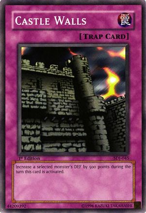 Image of Castle Walls (SDJ-045) - Starter Deck: Joey Unlimited