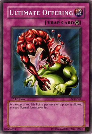 Image of Ultimate Offering (SDJ-047) - Starter Deck: Joey Unlimited