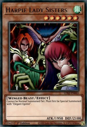 Image of Harpie Lady Sisters (LDS2-EN065) - Legendary Duelists: Season 2 1st Edition