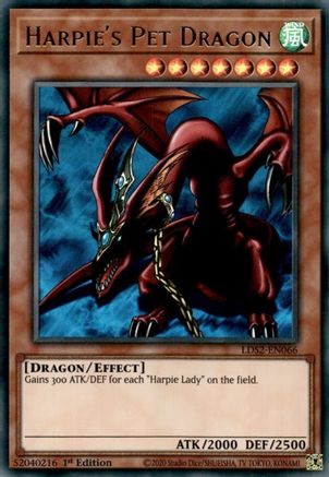 Image of Harpie's Pet Dragon (LDS2-EN066) - Legendary Duelists: Season 2 1st Edition