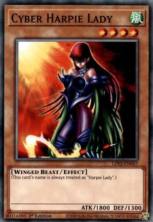 Image of Cyber Harpie Lady (LDS2-EN067) - Legendary Duelists: Season 2 1st Edition