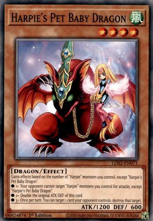 Image of Harpie's Pet Baby Dragon (LDS2-EN071) - Legendary Duelists: Season 2 1st Edition