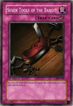 Image of Seven Tools of the Bandit (SDJ-048) - Starter Deck: Joey 1st Edition