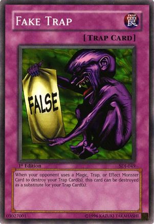 Image of Fake Trap (SDJ-049) - Starter Deck: Joey Unlimited