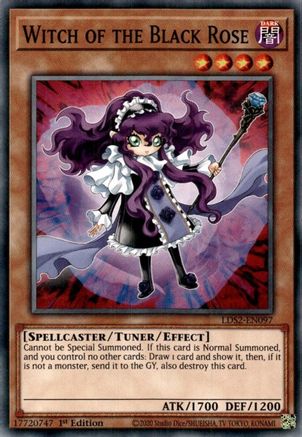 Image of Witch of the Black Rose (LDS2-EN097) - Legendary Duelists: Season 2 1st Edition