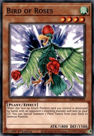 Image of Bird of Roses (LDS2-EN099) - Legendary Duelists: Season 2 1st Edition