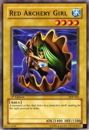 Image of Red Archery Girl (SDP-002) - Starter Deck: Pegasus Unlimited
