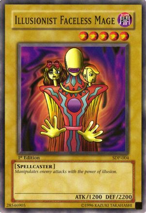 Image of Illusionist Faceless Mage (SDP-004) - Starter Deck: Pegasus Unlimited