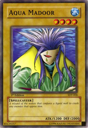 Image of Aqua Madoor (SDP-008) - Starter Deck: Pegasus 1st Edition