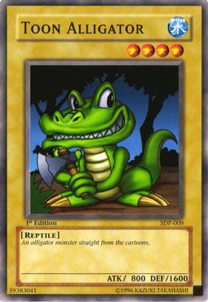 Image of Toon Alligator (SDP-009) - Starter Deck: Pegasus Unlimited
