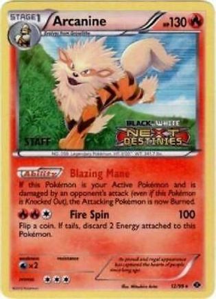 Image of Arcanine 012/99  - Holofoil Black and White Promos - Promo