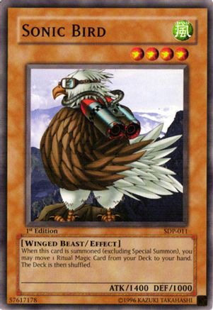Image of Sonic Bird (SDP-011) - Starter Deck: Pegasus Unlimited