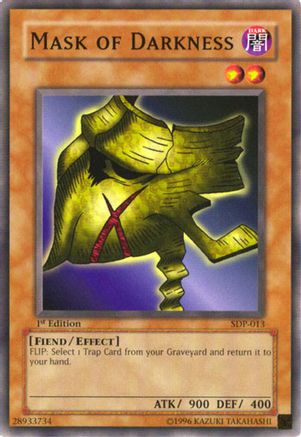 Image of Mask of Darkness (SDP-013) - Starter Deck: Pegasus Unlimited