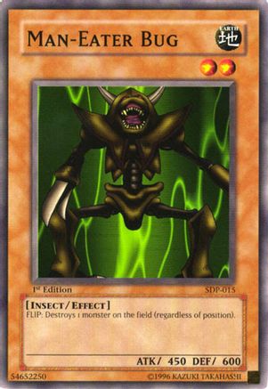 Image of Man-Eater Bug (SDP-015) - Starter Deck: Pegasus Unlimited